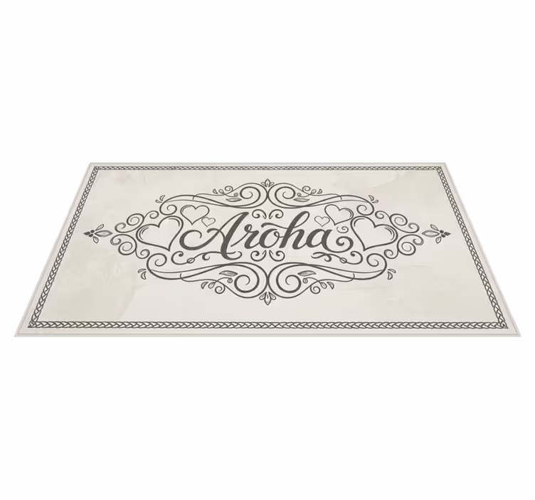 Tapis vinyle chambre amour - TenStickers
