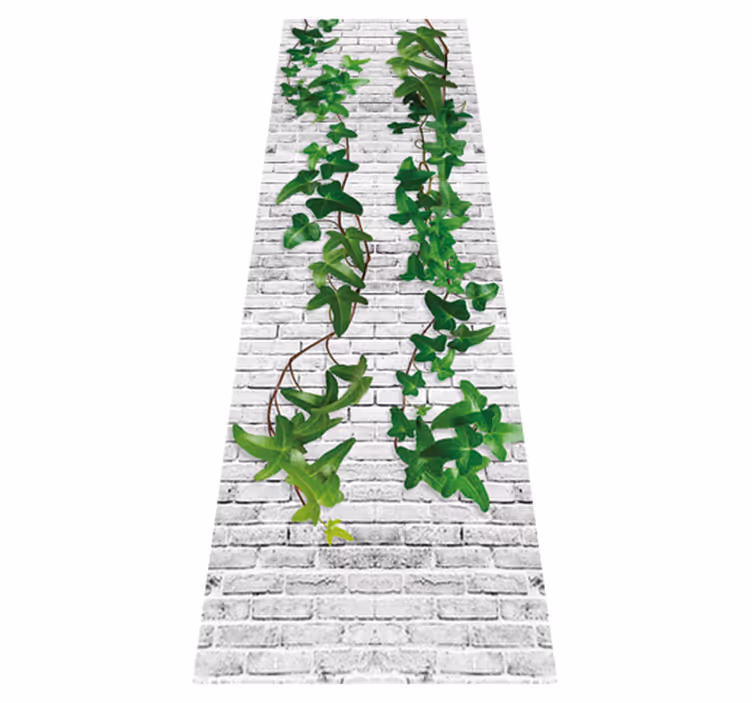Tapis vinyle nature lierre mural - TenStickers