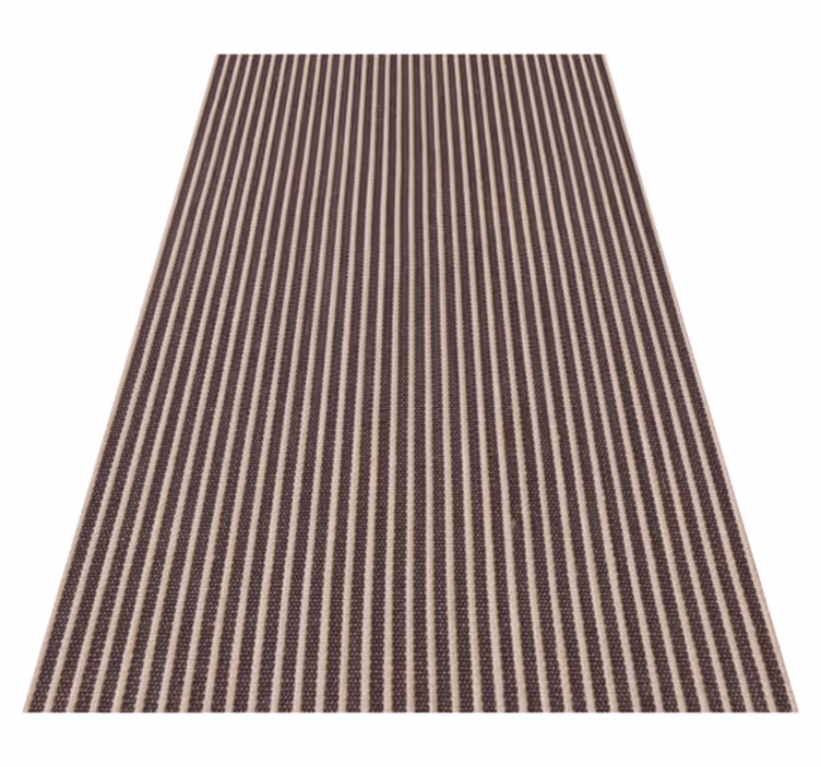 Tapis vinyle texture rayures verticales - TenStickers