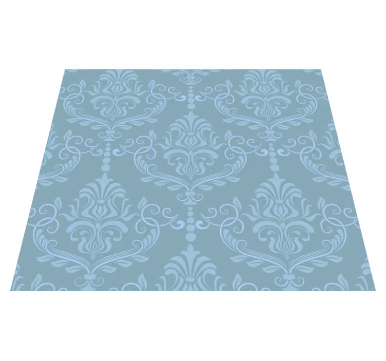 Tapis vinyle vintage baroque élégant et stylé - TenStickers