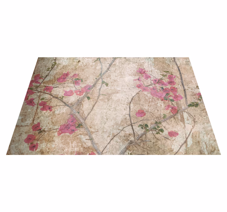 Tapis vinyle vintage style lierre vintage - TenStickers