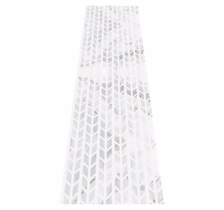 Tapis vinyle texture carreaux marbre doré petits - TenStickers