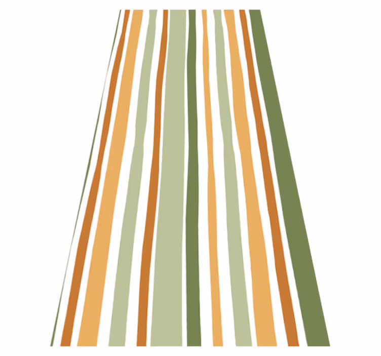 Tapis vinyle salon vert et jaune clair - TenStickers