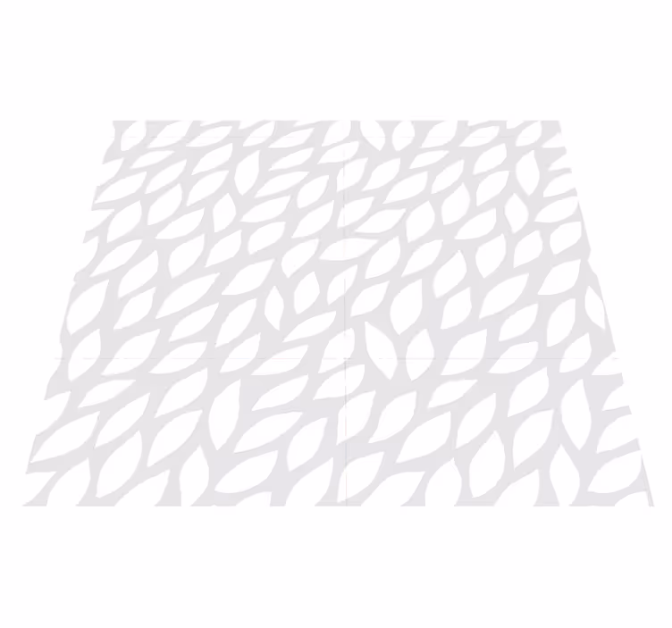 Tapis vinyle extérieur motif floral sans couture - TenStickers