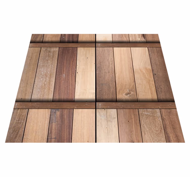 Tapis vinyle extérieur détente marron - TenStickers