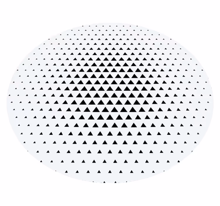 Tapis vinyle géométrique formes triangulaires géométriques - TenStickers