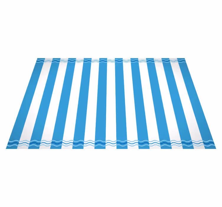 Tapis vinyle rayures exercice rayé - TenStickers