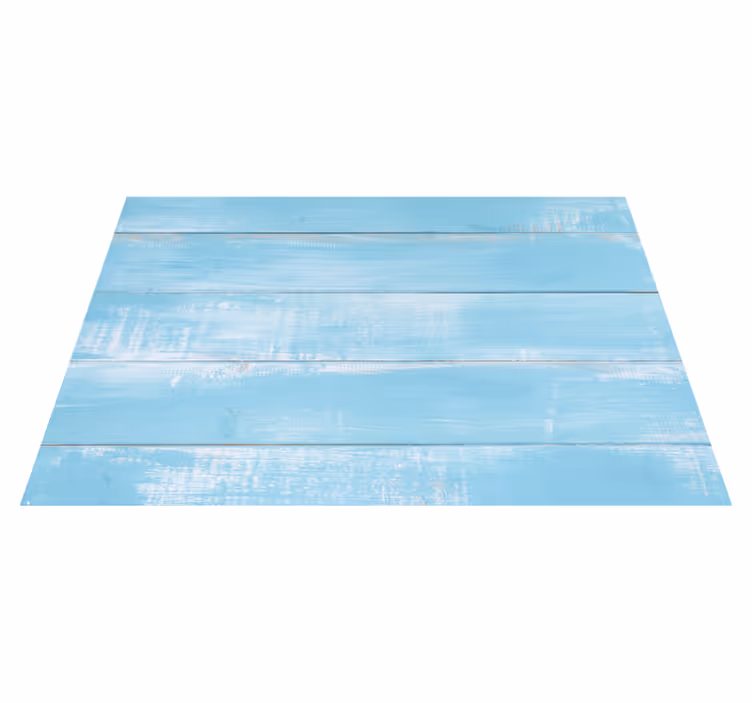 Tapis vinyle imitation parquet effet planche vieilli - TenStickers