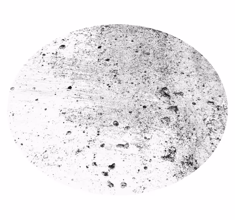 Tapis vinyle texture conception circulaire éclaboussée - TenStickers