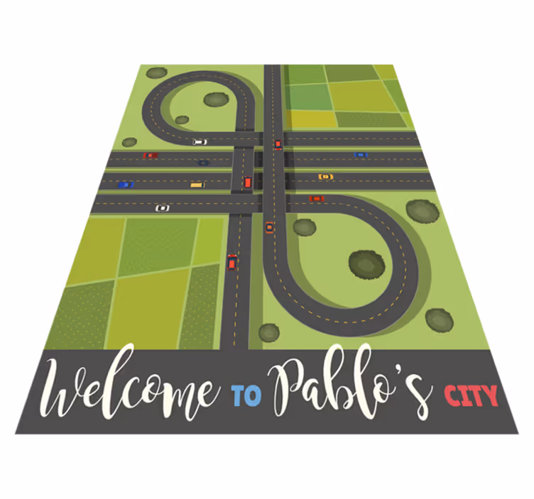 Tapis vinyle personnalisé carte de jeu personnalisable - TenStickers