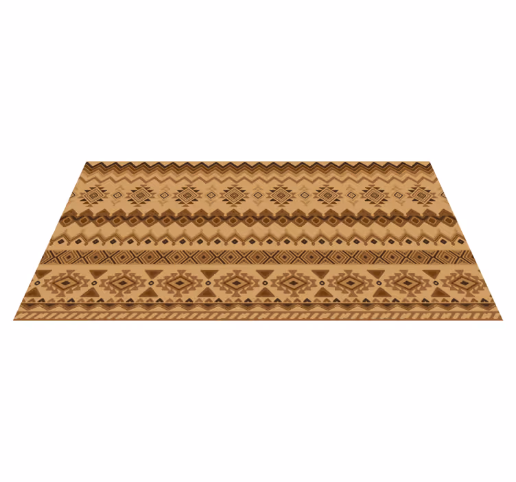 Tapis vinyle cuisine design kilim ethnique - TenStickers