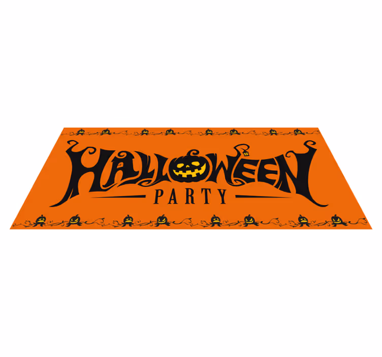 Tapis vinyle halloween décoration festive d'halloween - TenStickers