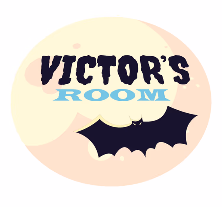 Tapis vinyle personnalisé emblème de chauve-souris - TenStickers