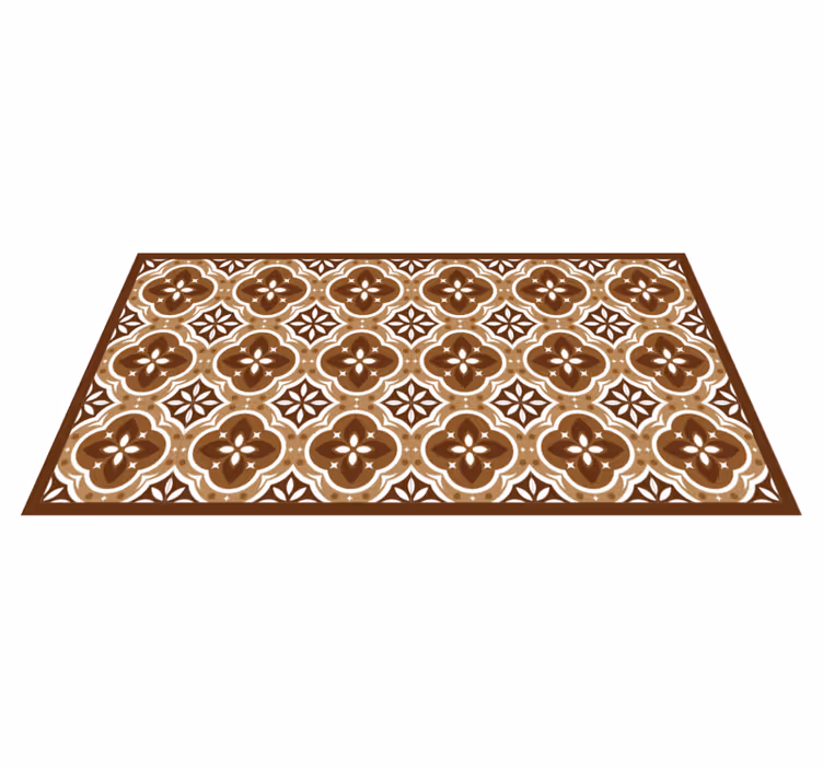Tapis vinyle carreaux Colibri - TenStickers