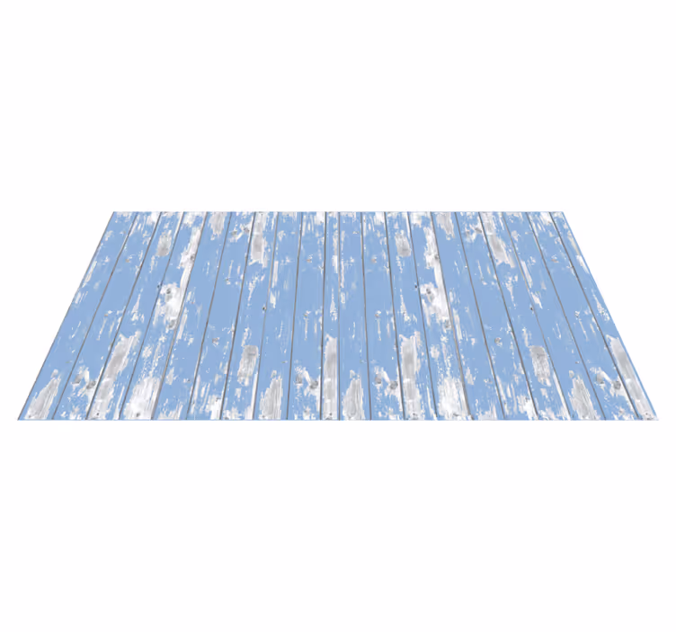 Tapis vinyle texture panneaux de bois vieillis - TenStickers