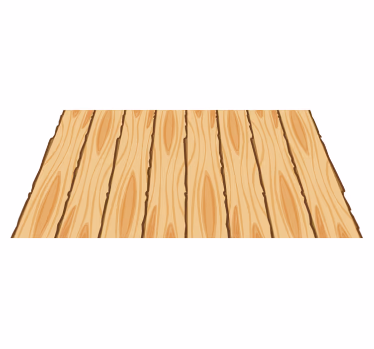 tapis vinyle en bois Tapis en vinylee à rayures en bois - TenStickers