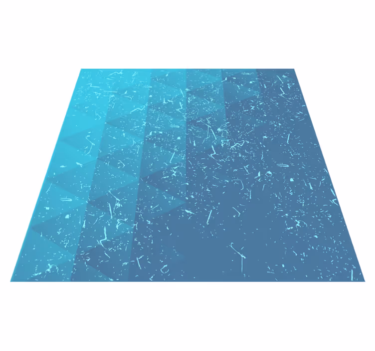 Tapis vinyle marbre géométrique texturé - TenStickers