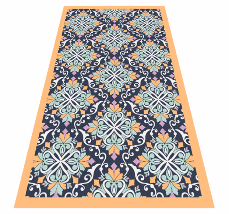 Tapis mosaique vinyle motif inspiré de la mosaïque - TenStickers