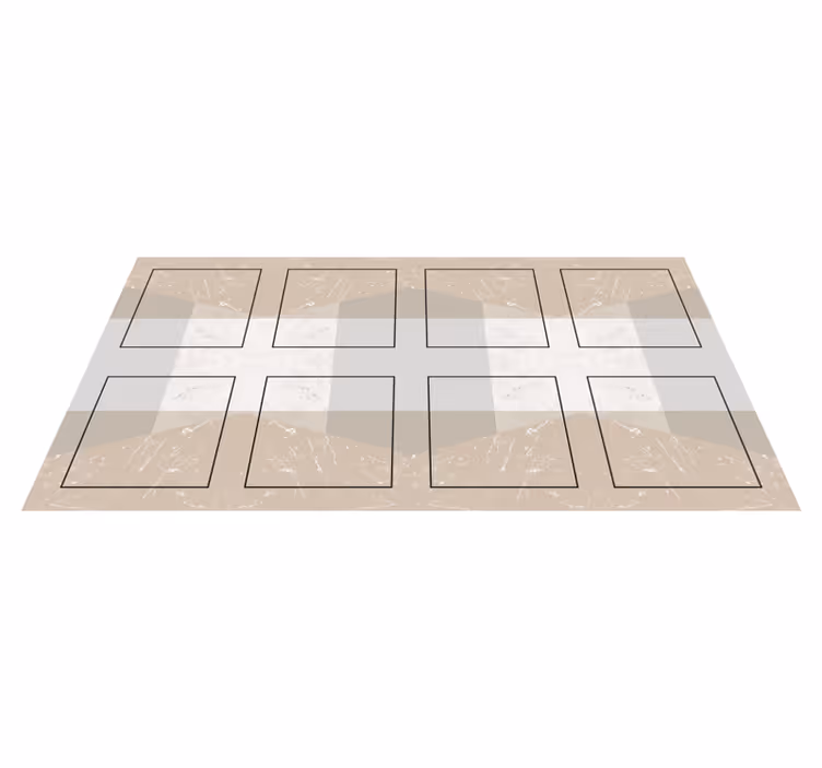 tapis vinyle motif Carreaux de marbre - TenStickers