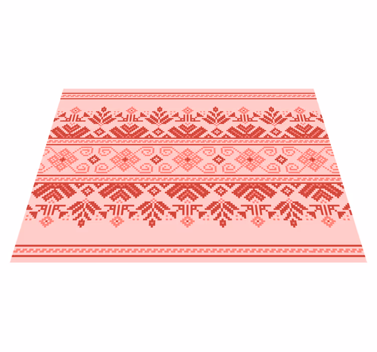 Tapis vinyle mandala motif ornemental ethnique - TenStickers