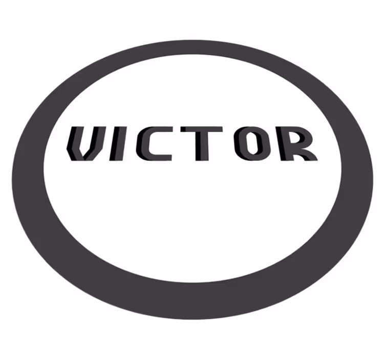 Tapis vinyle personnalisable avec prénom - TenStickers