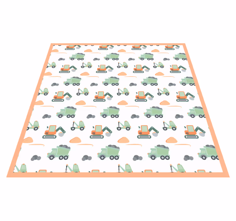Tapis vinyle autres tapis récréation de construction - TenStickers