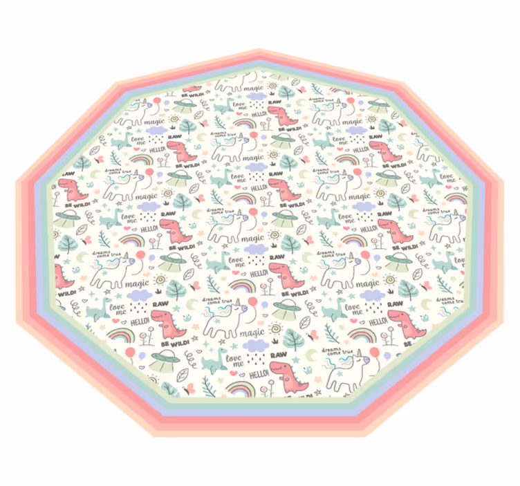 Tapis vinyle pour enfants motif alphabet ludique - TenStickers