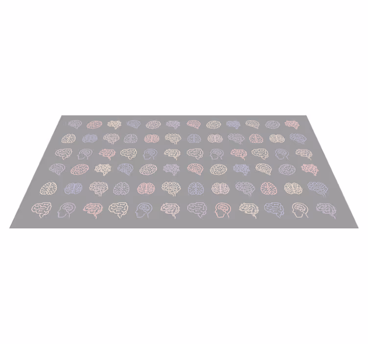 Tapis vinyle autres tapis modèles cérébraux éducatifs - TenStickers