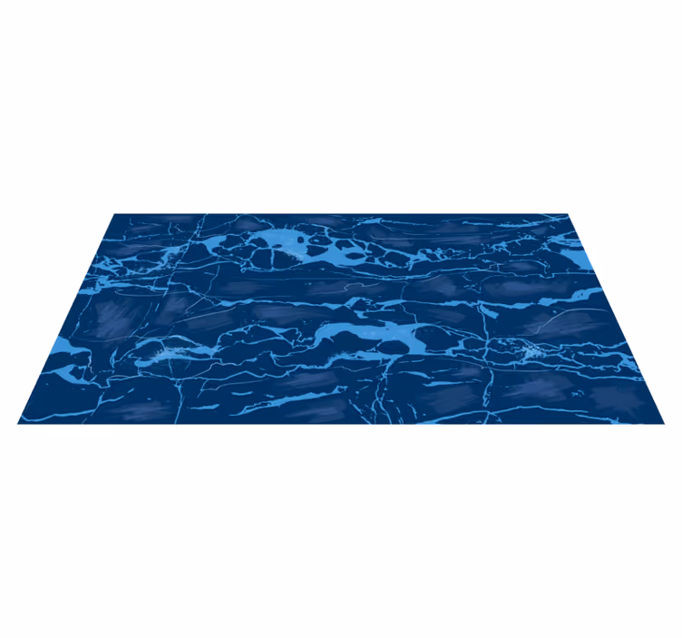 Tapis vinyle marbre effet surface en marbre - TenStickers