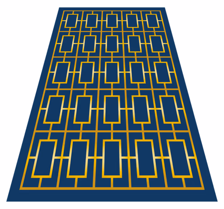 Tapis vinyle géométrique élégance géométrique - TenStickers