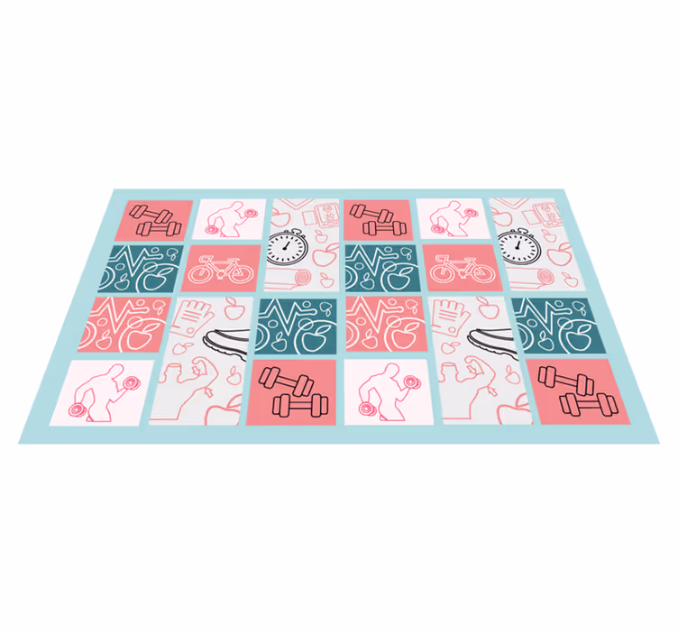 Tapis vinyle pour enfants décoration ludique pour enfants - TenStickers