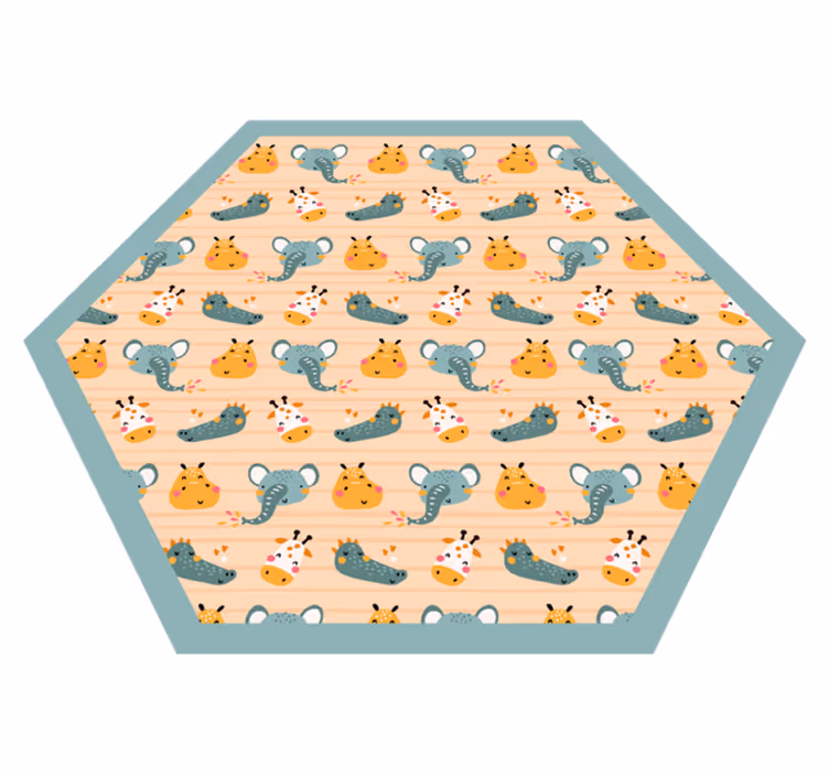Tapis vinyle autres tapis modèles d'animaux de safari - TenStickers