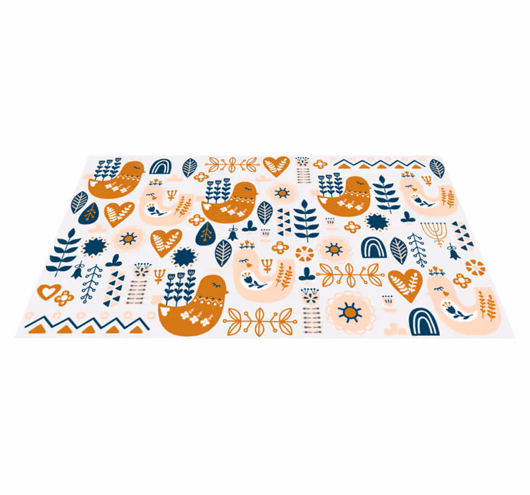 Tapis vinyle pour enfants modèles de crèche ludiques - TenStickers