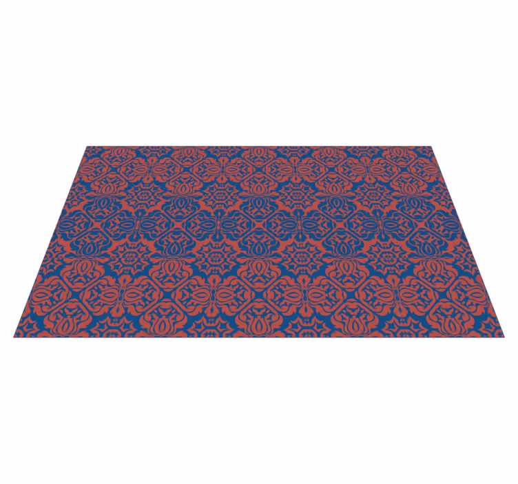 Tapis vinyle fleurs et plantes éléments botaniques élégants - TenStickers