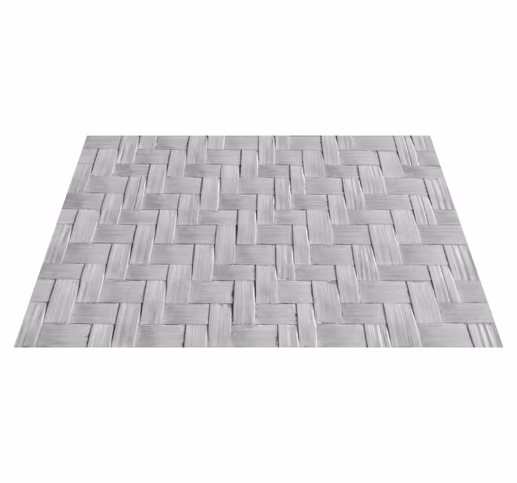 Tapis vinyle en bois Texture de flocon 3d planche de bois - TenStickers