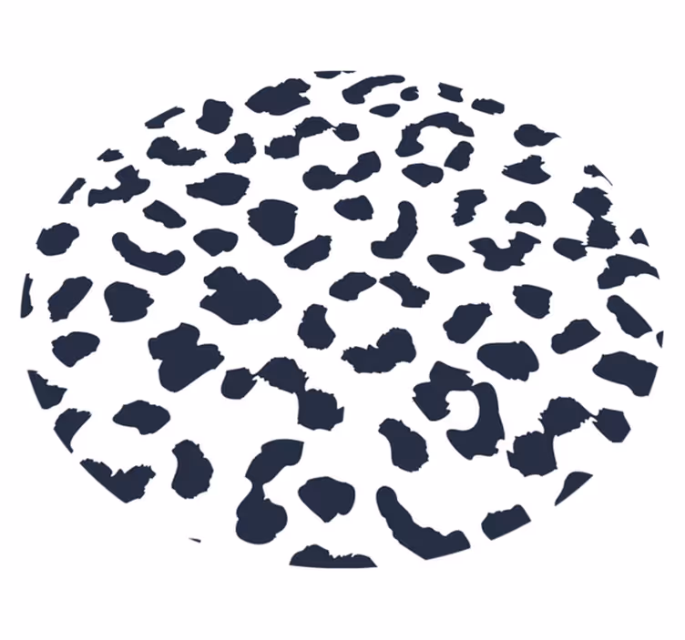 Tapis vinyle animal motif en cuir de vache - TenStickers