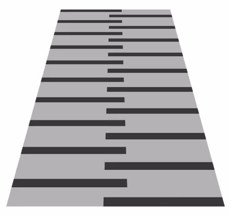 Tapis vinyle moderne motif rayé élégant - TenStickers