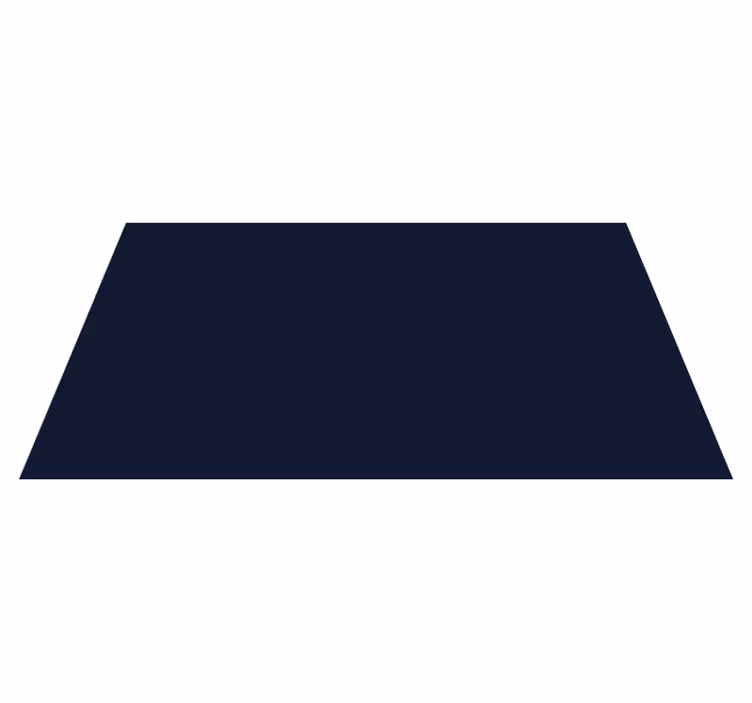 Tapis vinyle minimaliste bleu marine profond - TenStickers