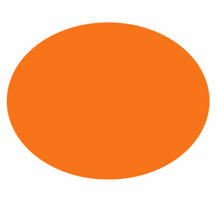Tapis vinyle orange nuances de terre chaudes - TenStickers