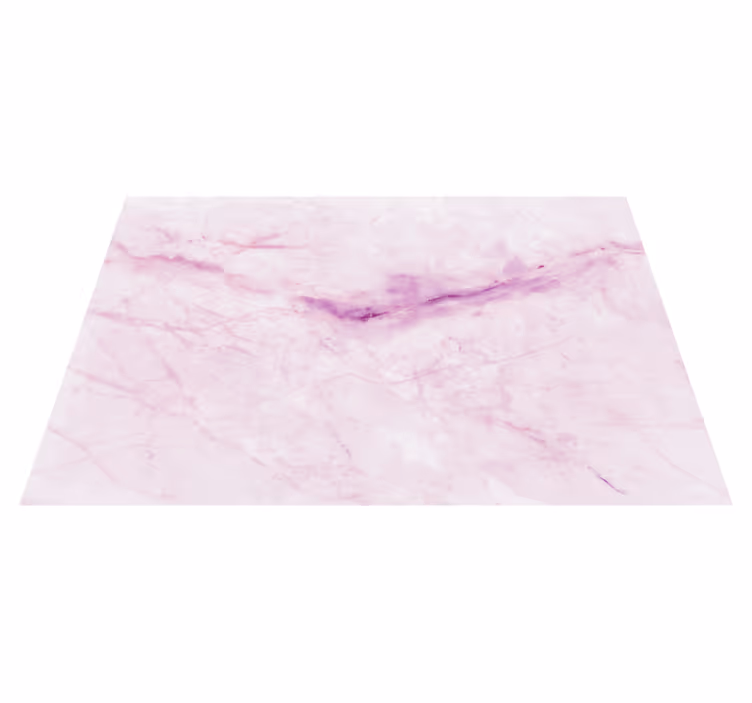 Tapis vinyle marbre veinures rose pâle - TenStickers