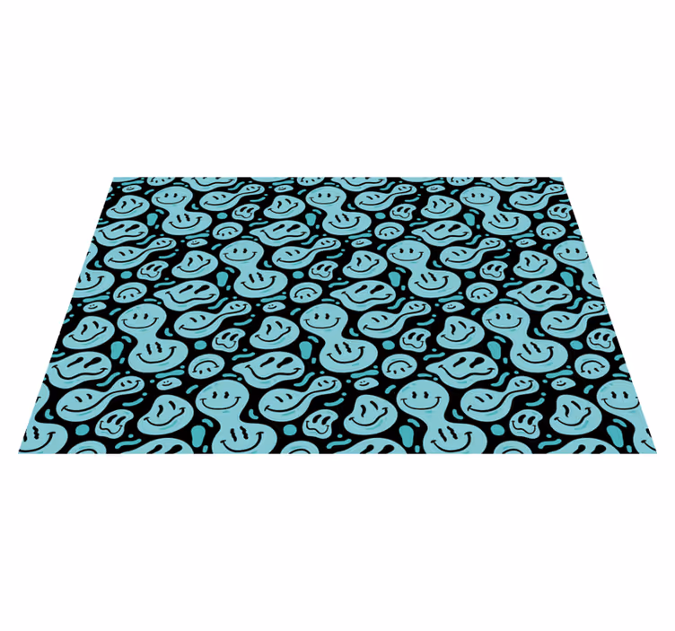Tapis vinyle autres tapis personnages souriants d'humeur - TenStickers