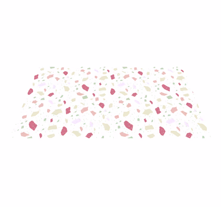 Tapis vinyle autres tapis formes dynamiques et colorées - TenStickers