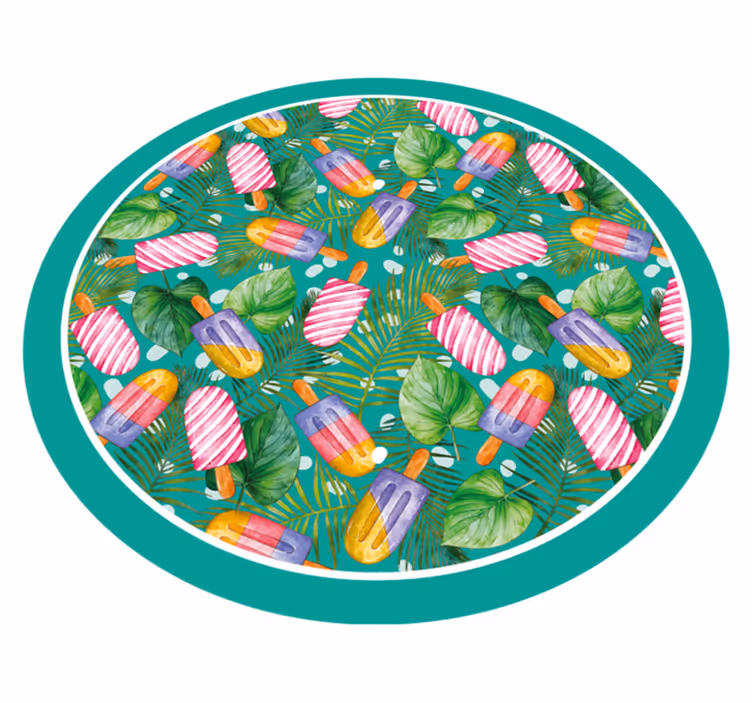 Tapis vinyle autres tapis glace d'été - TenStickers