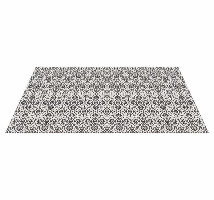 Tapis mosaique vinyle motif de mosaïque élégant - TenStickers