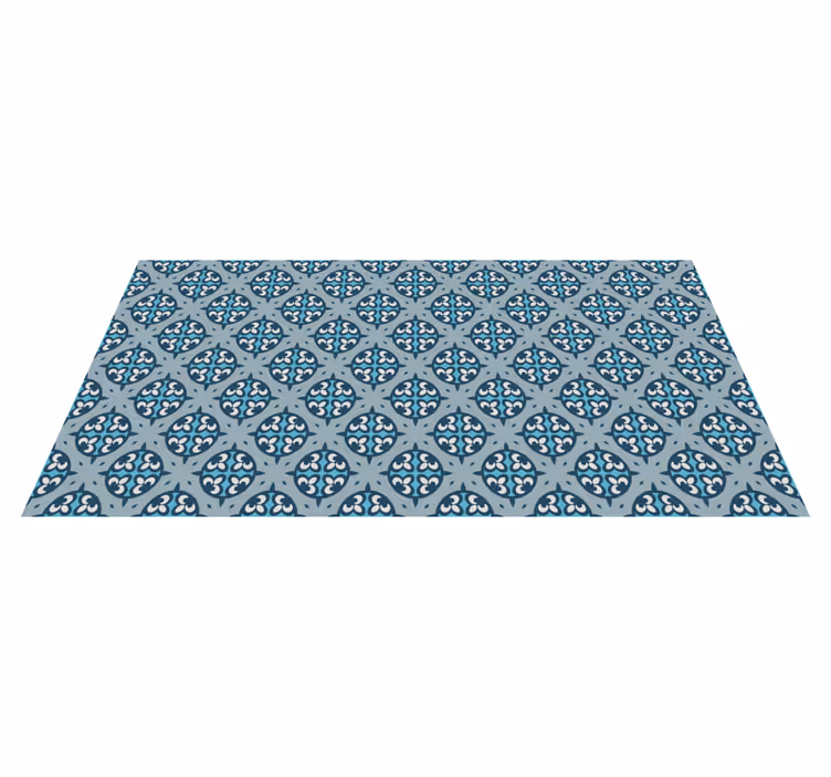 Tapis mosaique vinyle carreaux à motifs fantaisistes - TenStickers