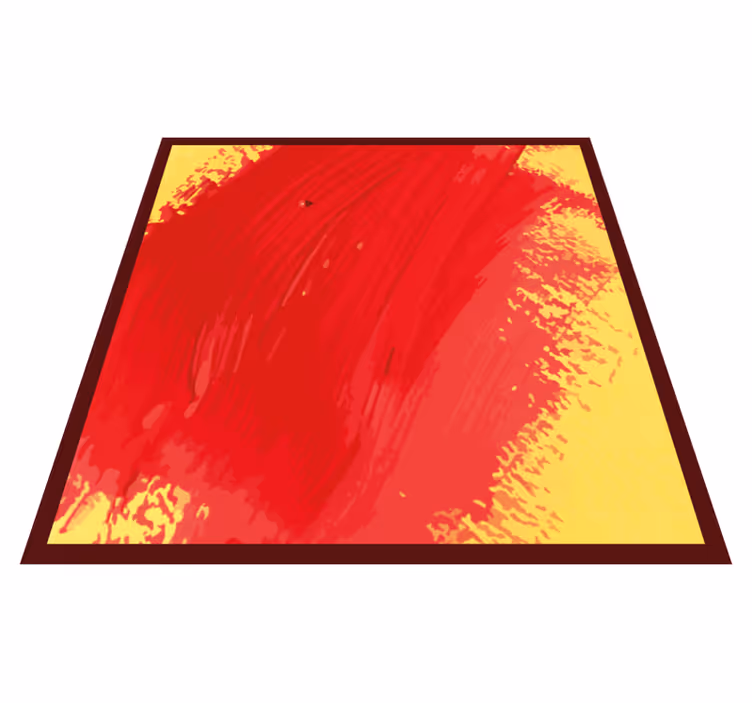 Tapis vinyle moderne touches de couleurs vibrantes - TenStickers