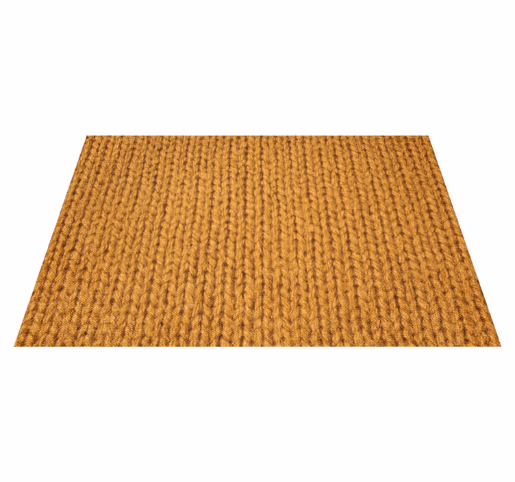 Tapis vinyle couloir modèle tricoté - TenStickers