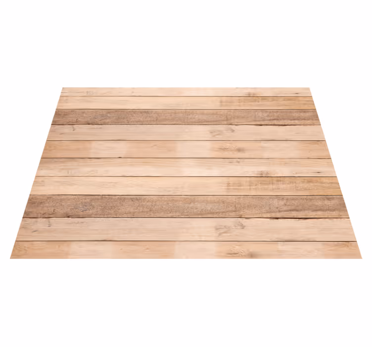 Tapis vinyle imitation parquet style planche - TenStickers
