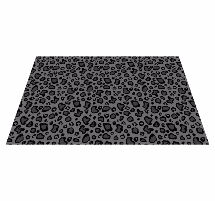 Tapis vinyle animal style imprimé léopard - TenStickers
