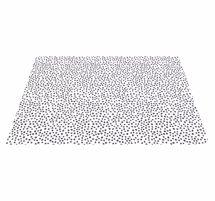 Tapis vinyle autres tapis contraste de motif en pointillés - TenStickers